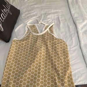 Yellow blouse